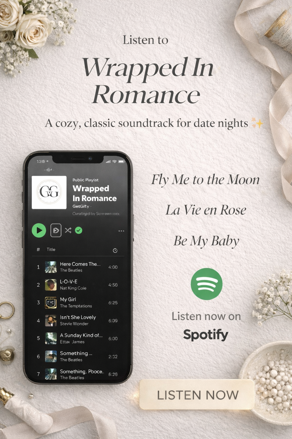 The GetGifty Soundtrack: Wrapped In Romance